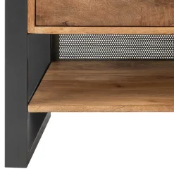 TV Lowboard aus Recyclingholz & Metall - Acira