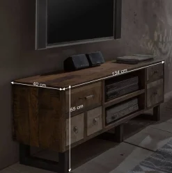 TV Lowboard Bahiro im Loft Design