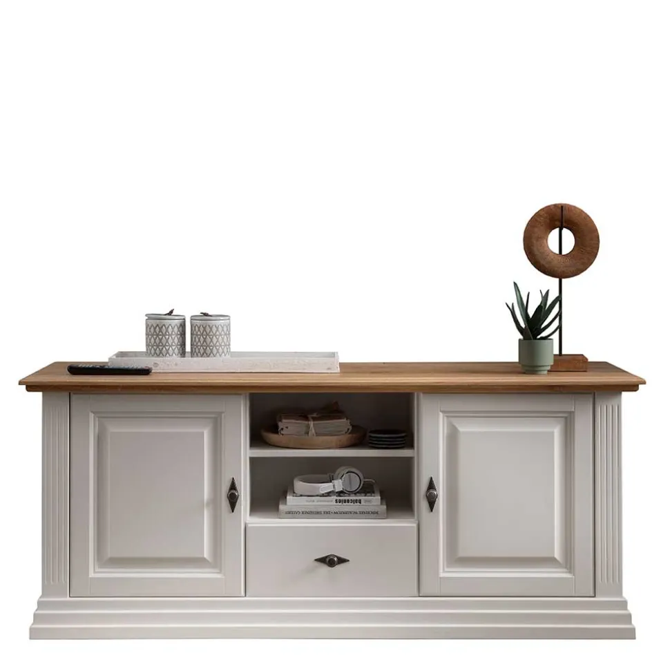 TV Lowboard im Landhaus Style 157x67x45 cm - Henry
