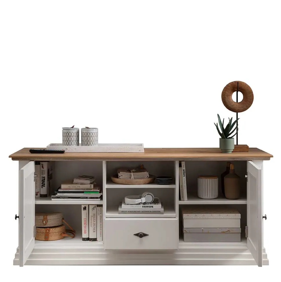 TV Lowboard im Landhaus Style 157x67x45 cm - Henry
