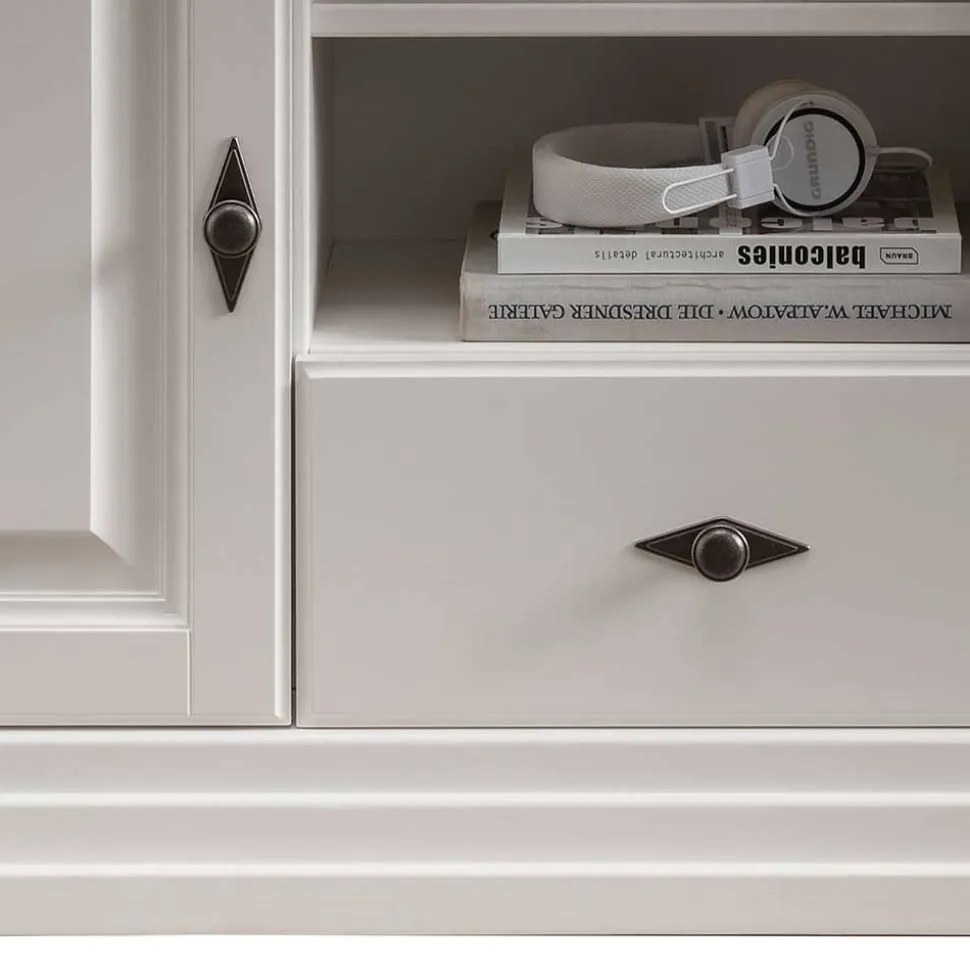 TV Lowboard im Landhaus Style 157x67x45 cm - Henry