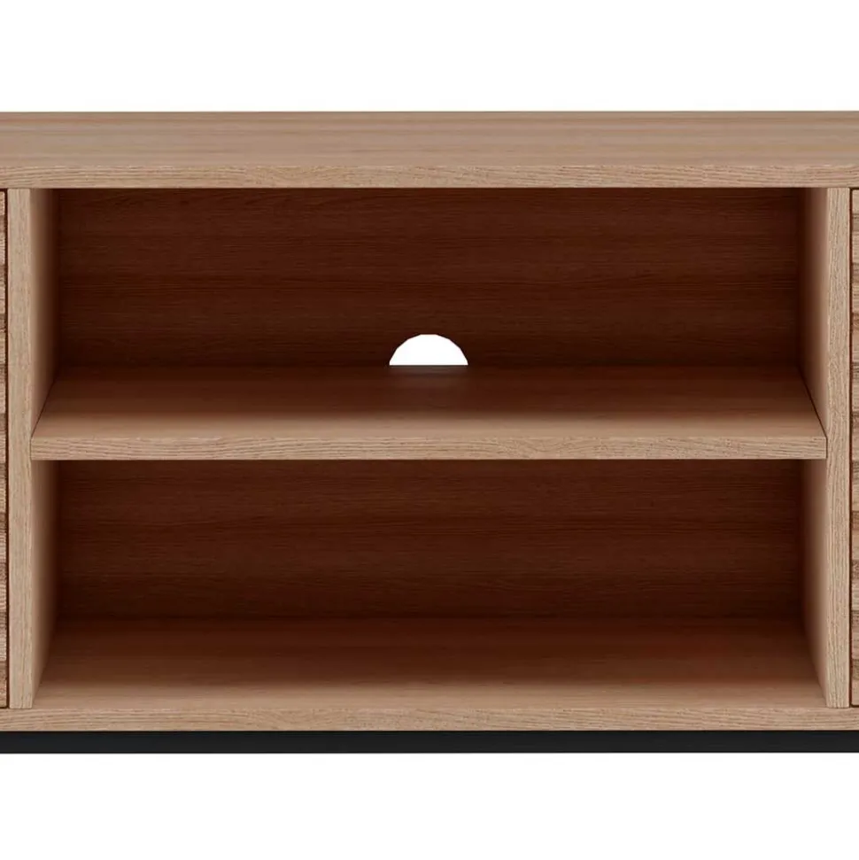 TV Lowboard in Eiche Holzdekor - Lunira