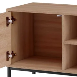 TV Lowboard in Eiche Holzdekor - Lunira