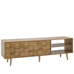 TV Lowboard in Eiche Holzoptik - Senba