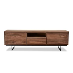 TV Lowboard in Walnussfarben Furnier - Melvue