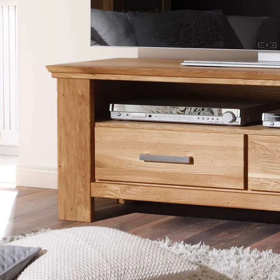 TV Lowboard Ladressa aus Wildeiche geölt und gewachst