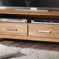 TV Lowboard Ladressa aus Wildeiche geölt und gewachst