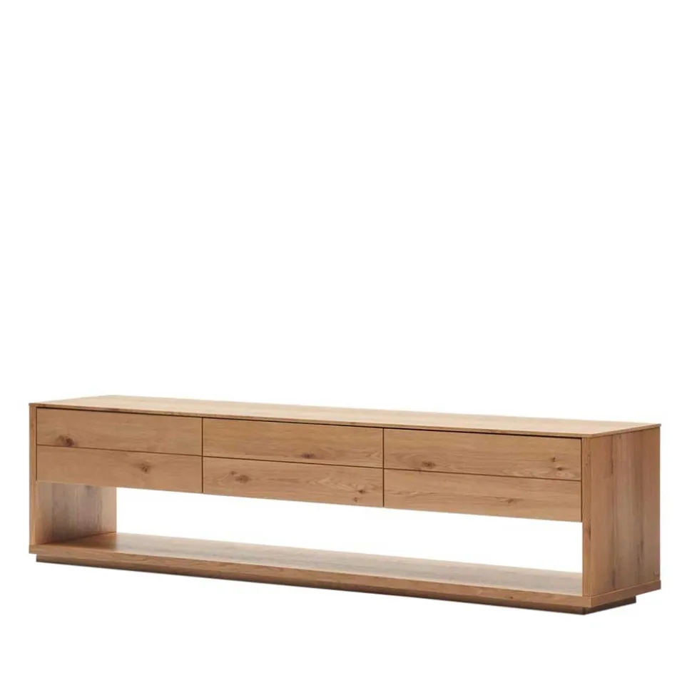 TV Lowboard mit drei Schubladen und Fach - Algaro