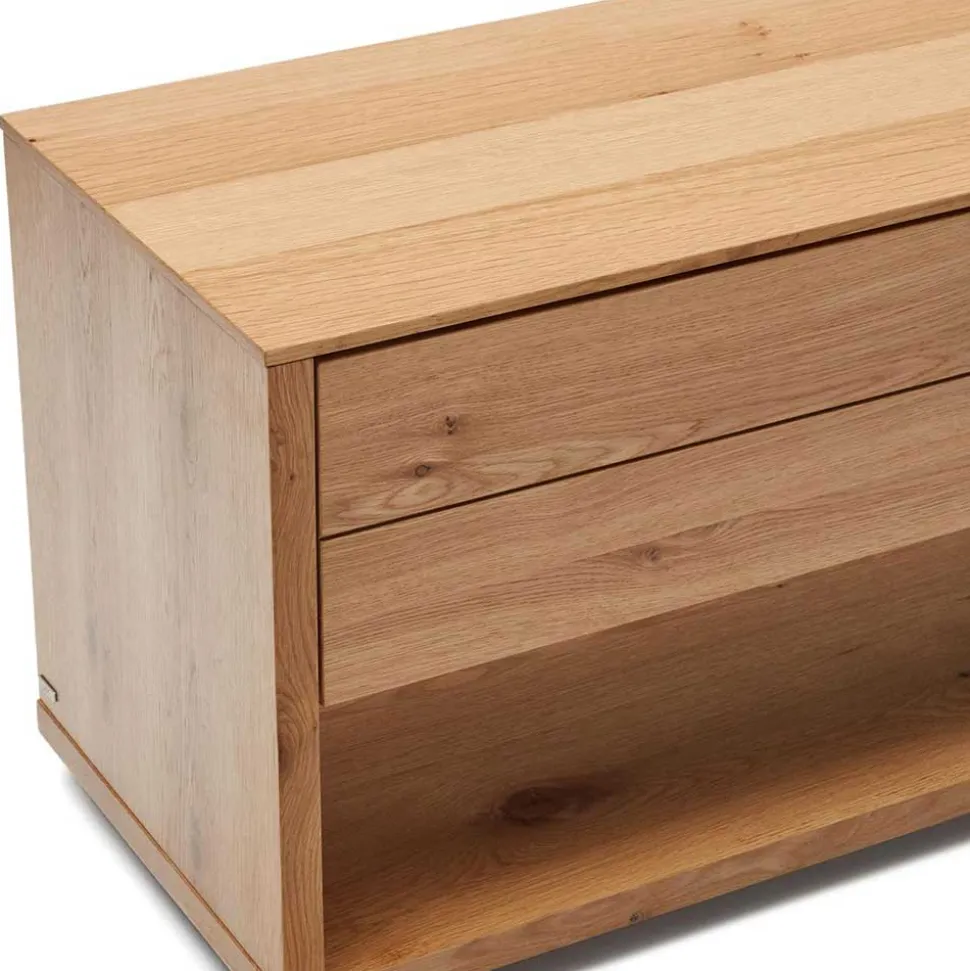 TV Lowboard mit drei Schubladen und Fach - Algaro