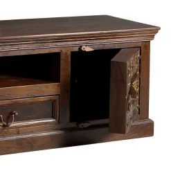 TV Lowboard Solapura aus Teak Massivholz