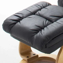 TV Sessel Manon in Schwarz (zweiteilig)