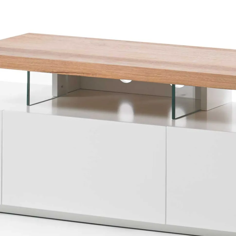 TV Tisch Heaven in Weiß