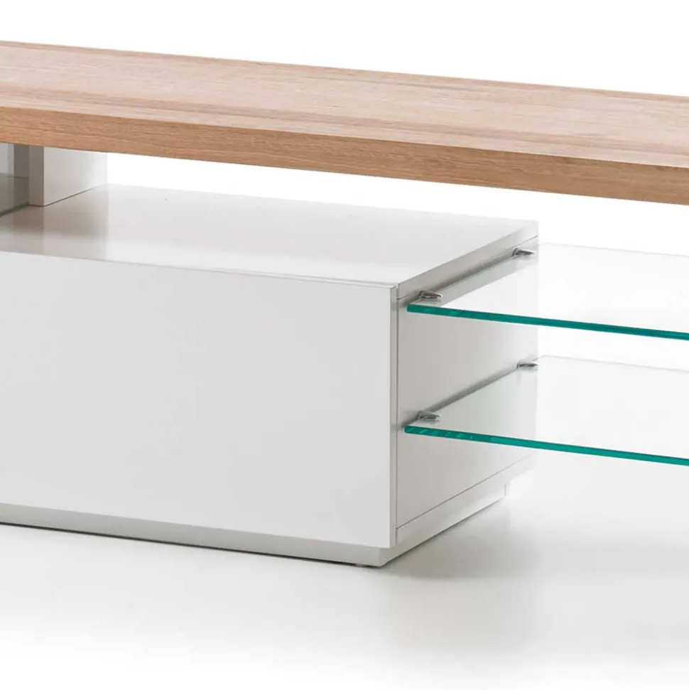 TV Tisch Heaven in Weiß