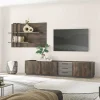 TV Unterschrank & Wandboard Set - Mundo (zweiteilig)