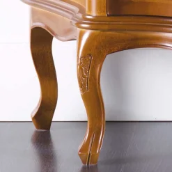 TV Unterschrank im Barock Stil Dentro Nussbaumfarben