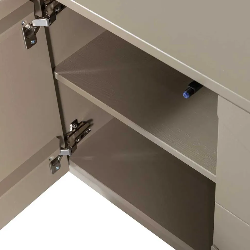 TV Unterschrank in Schlammfarben - Ophra