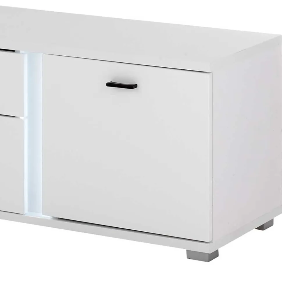 TV Wohnwand beleuchtet Möbelset - Tirol (dreiteilig)