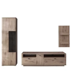 TV Wohnwand Kombination Set - Comrinaca (dreiteilig)