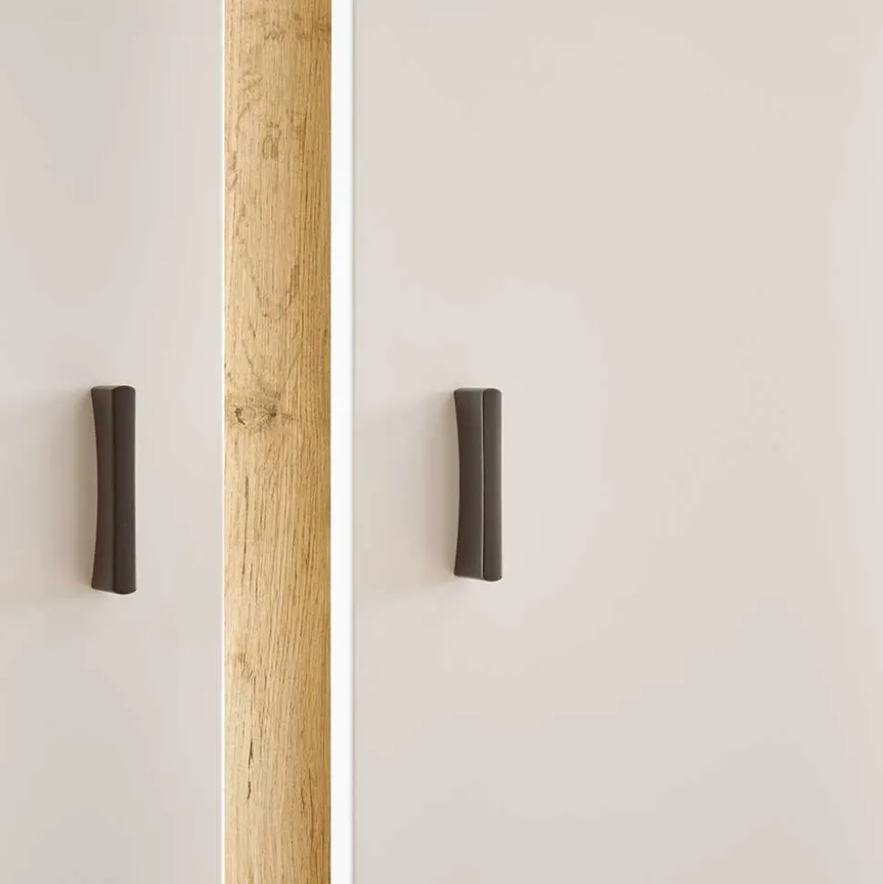 TV Wohnwand Möbelkombi mit LED - Racelyn (vierteilig)