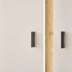 TV Wohnwand Möbelkombi mit LED - Racelyn (vierteilig)