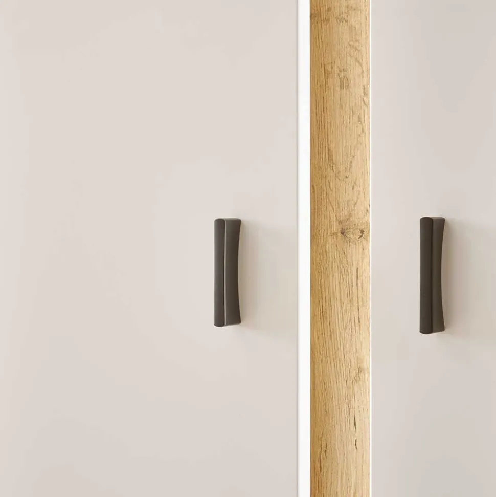 TV Wohnwand Möbelkombi mit LED - Racelyn (vierteilig)