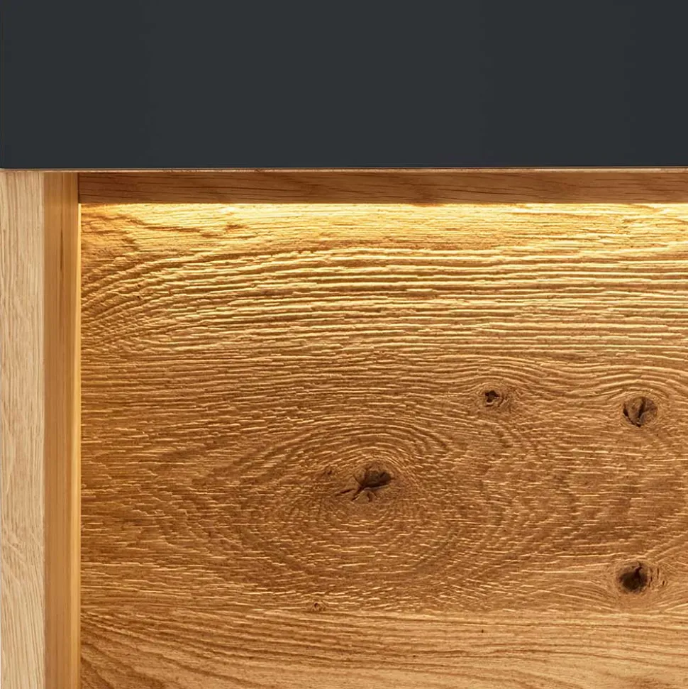 TV Wohnwand Möbelset 194 cm breit - Viligrana (dreiteilig)