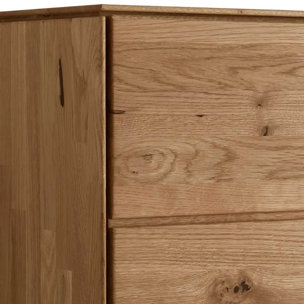 TV Wohnwand Set massiv - Sinta (vierteilig)