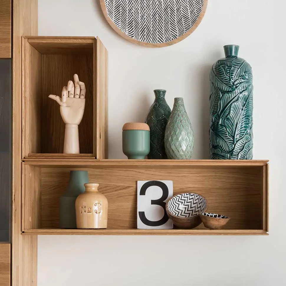 TV Wohnwand Set massiv - Sinta (vierteilig)