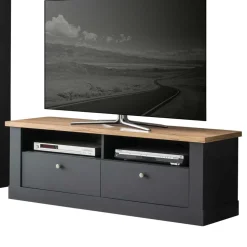 TV Wohnwandmöbel 297 cm breit - Lionel (vierteilig)