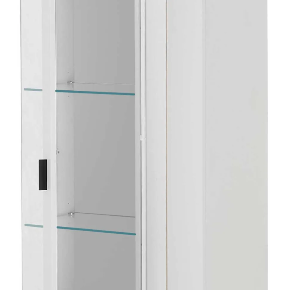 TV Wohnwandmöbel in Weiß Set - Tirol (vierteilig)