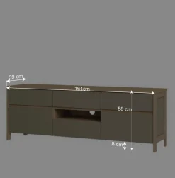 TV-Board in Eukalyptus und Eiche Optik - Promo