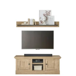 TV-Board und Wandboard Set - Hengas (zweiteilig)