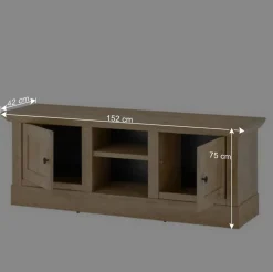 TV-Board und Wandboard Set - Hengas (zweiteilig)