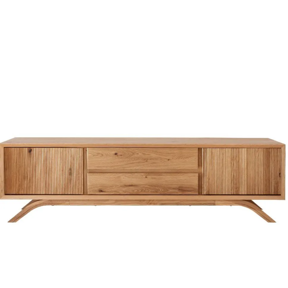 TV-Kommode aus Wildeiche Massivholz - Fredellia
