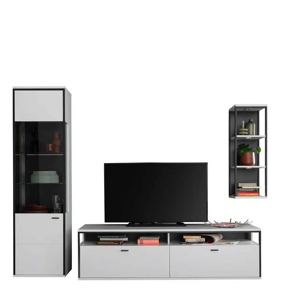 TV-Wohnwandmöbel Kombination - Loazin (dreiteilig)