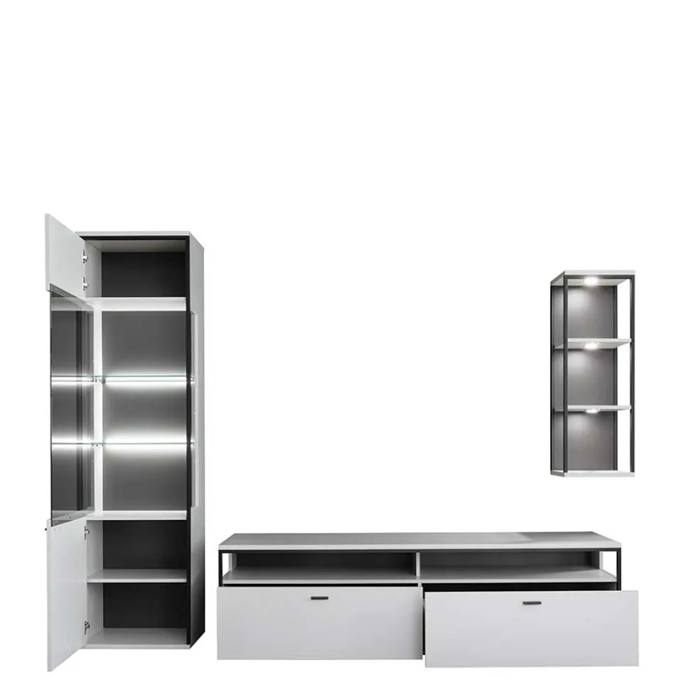 TV-Wohnwandmöbel Kombination - Loazin (dreiteilig)