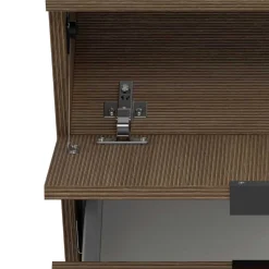 Unterbeckenschrank in dunkler Eiche Holzoptik - Ucaida