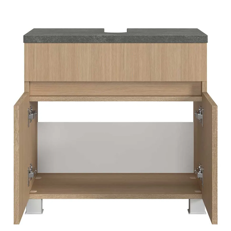 Unterbeckenschrank in Eiche Hell Dekor - Leitha