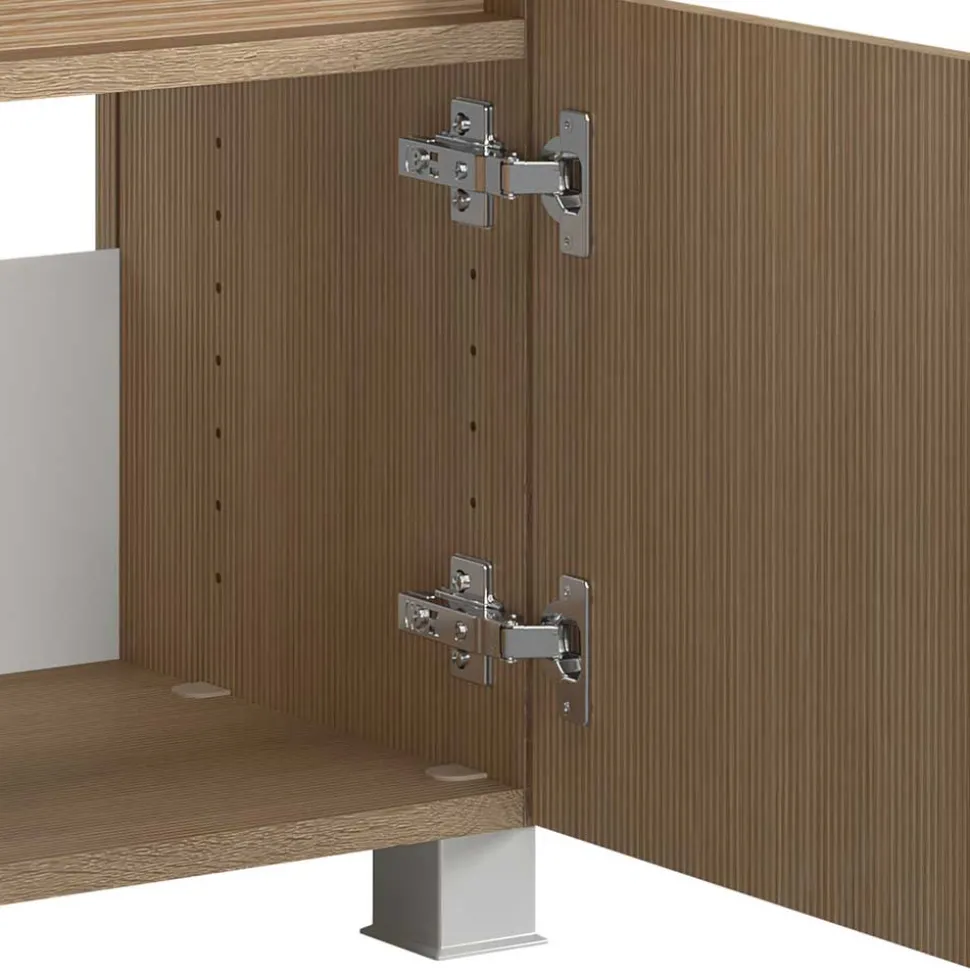 Unterbeckenschrank in Eiche Hell Dekor - Leitha