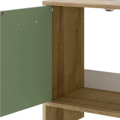 Unterbeckenschrank in Graugrün - Silevos