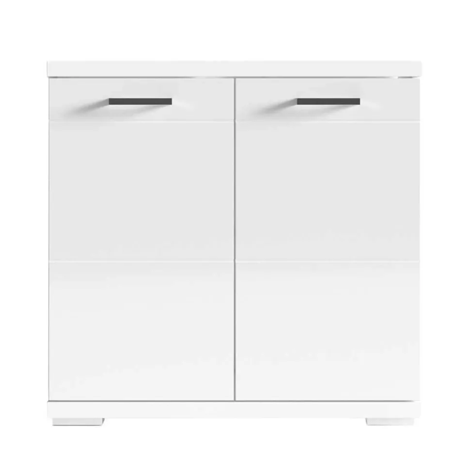Unterbeckenschrank in Weiß - 2-türig - Fieston