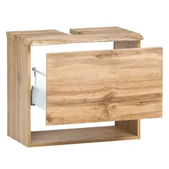 Unterbeckenschrank mit Baumkante Holzdekor - Tofias