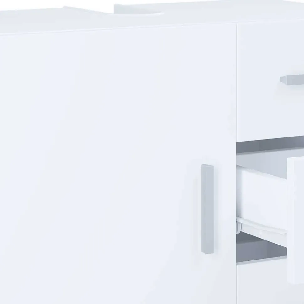 Unterbeckenschrank mit drei Schubladen und Tür - Gransov