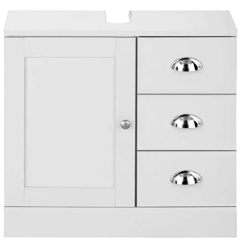 Unterbeckenschrank mit drei Schubladen & Tür - Gorgona