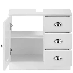 Unterbeckenschrank mit drei Schubladen & Tür - Gorgona