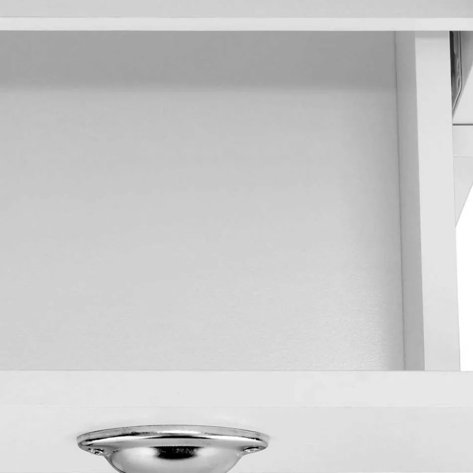 Unterbeckenschrank mit drei Schubladen & Tür - Gorgona