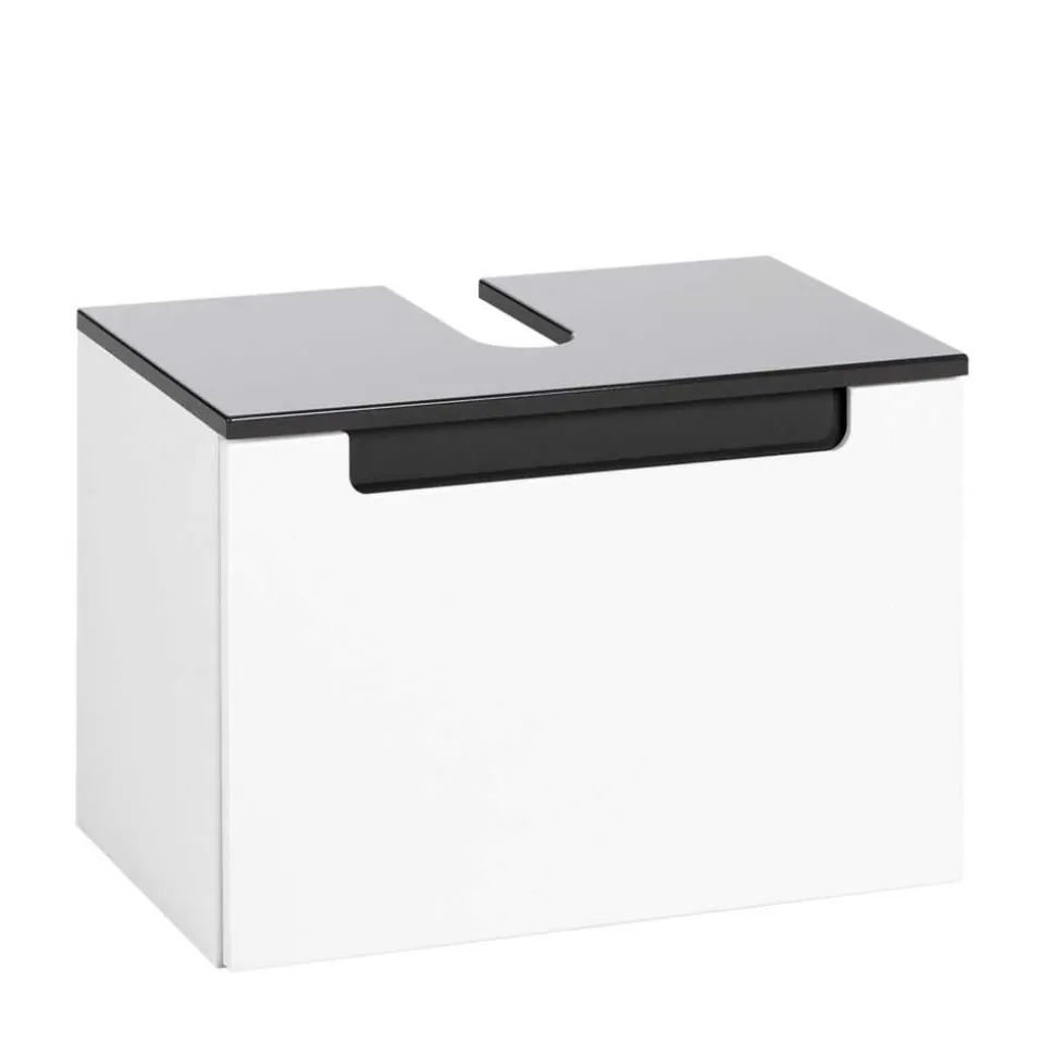 Unterbeckenschrank Tymos in Weiß