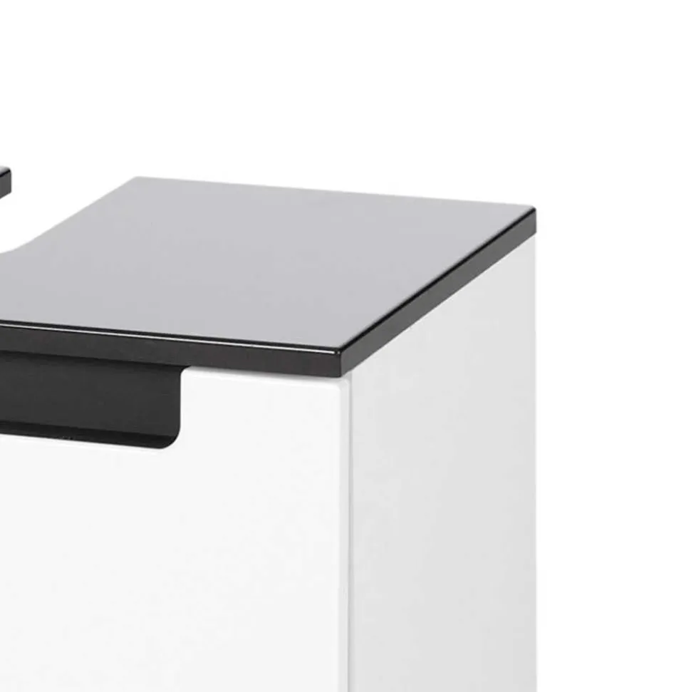 Unterbeckenschrank Tymos in Weiß
