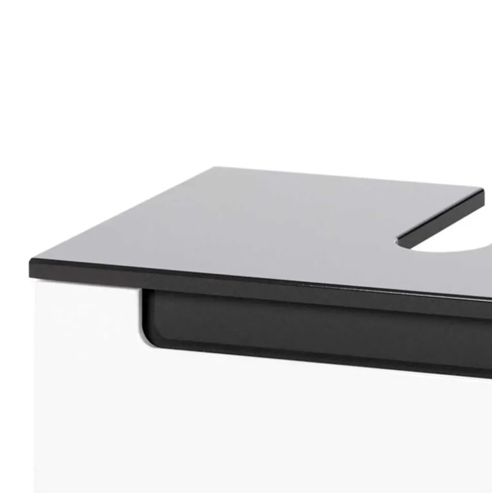 Unterbeckenschrank Tymos in Weiß