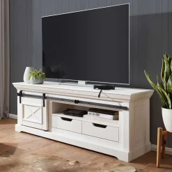 Unterschrank für TV mit Schiebetür - Kuito